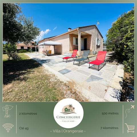 - Villa l'Orangeraie - Lucciana, airport