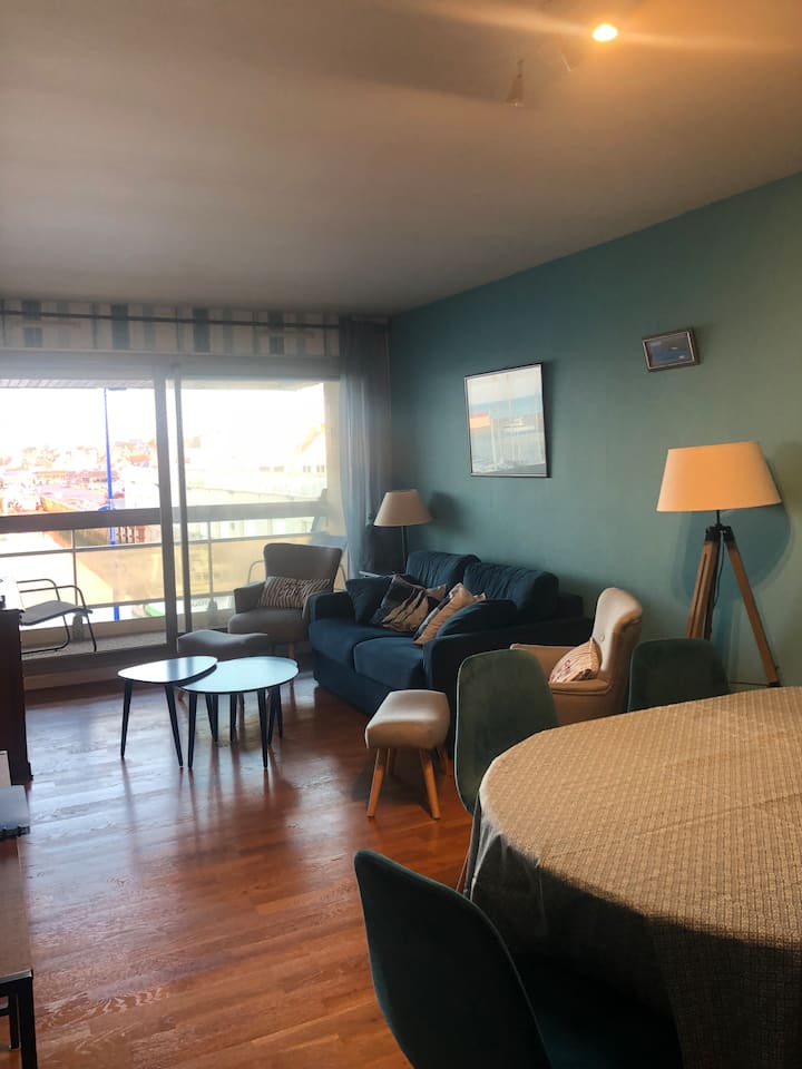 Grandcamp Maisy Appartement  Sur Le Port, Vue Mer - Grandcamp-Maisy