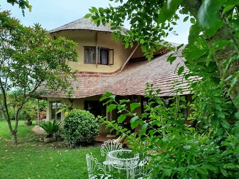 Amazing earth home for close-to-nature living