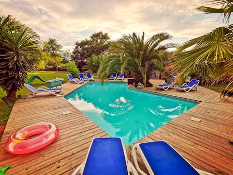 Villa 14 pers, swimming pool, -30% Summer