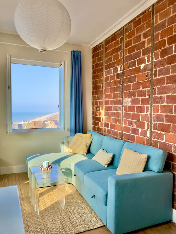 Vue Sur Mer • Appartement Cosy Rénové • 130m Plage - Cayeux-sur-Mer