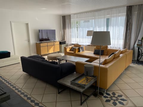 Top Airbnb: Lake and sand at the Baltic Sea beach in Scharbeutz in Scharbeutz