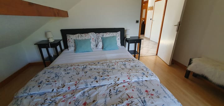 Parrure légère pour l'été. 