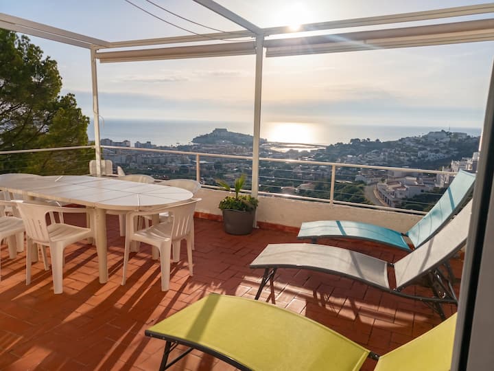 Apartment With 3 Bedrooms In Peniscola, With Wonderful Sea View And En - Peñíscola