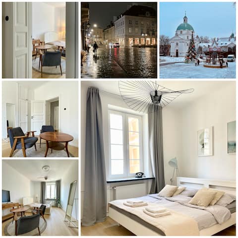 Top performing Airbnb: Historic district charming and spacious apartment in Śródmieście