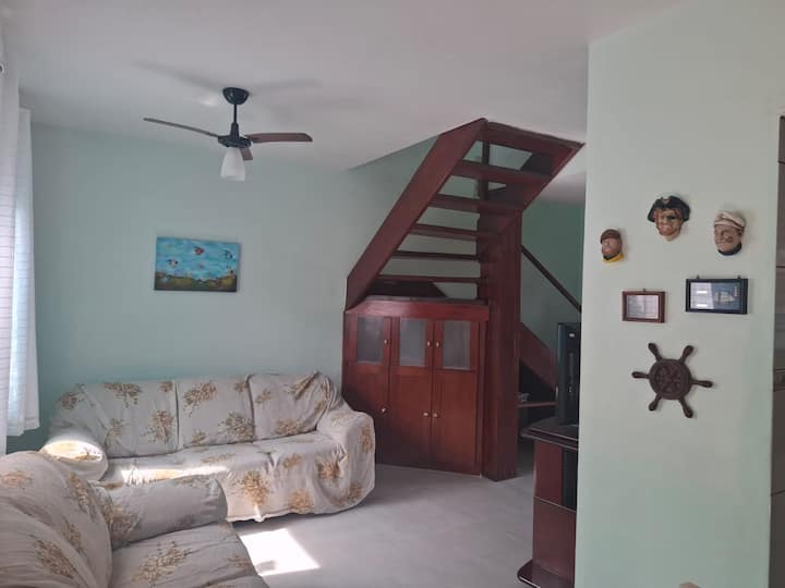 Casa Em Condomínio Fechado Na Praia Martim De Sá - Caraguatatuba