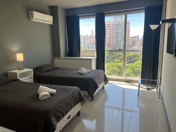 Квартира с 1 спальней в Constitución с видом на Av. 9 de Julio