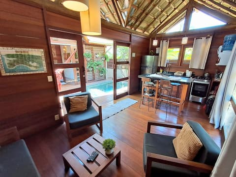 Anúncio popular: Studio Guarani, beautiful ideal couple house with pool em Amontada