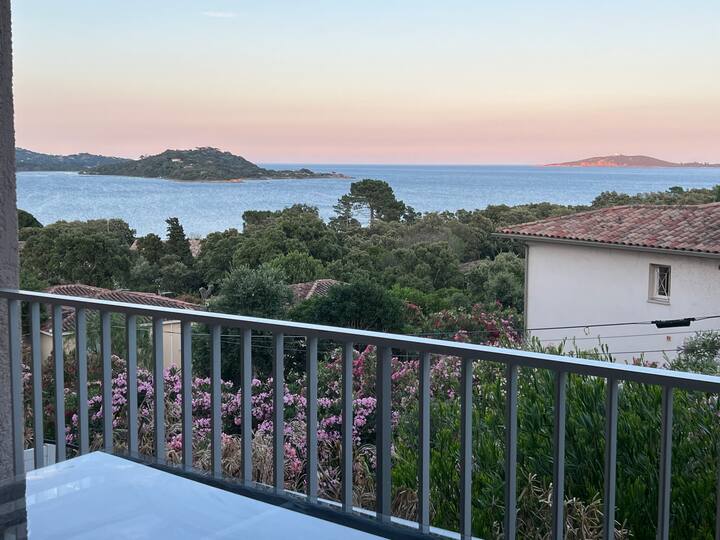 Studio Terrasse Vue Mer Golfe Porto-vecchio X23 - Porto-Vecchio