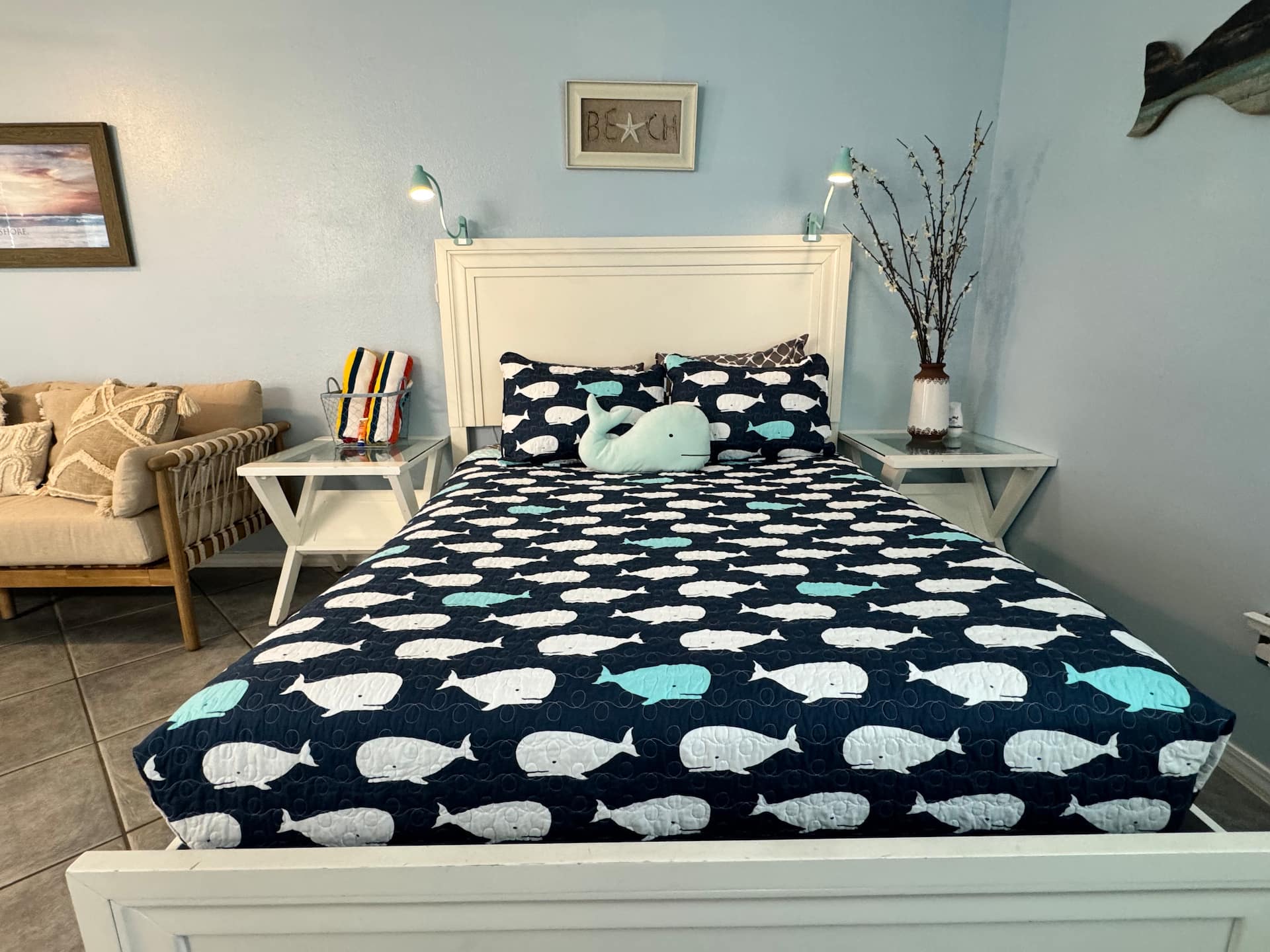 Nauti Whale Studio for 2! 3 min walk to beach!