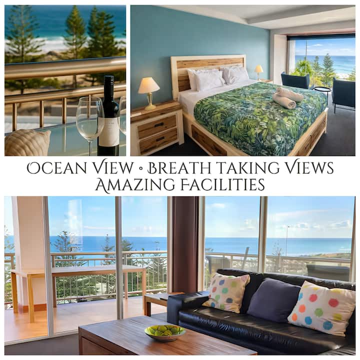 Ocean Views • Beachside Scarborough • 2 Pools