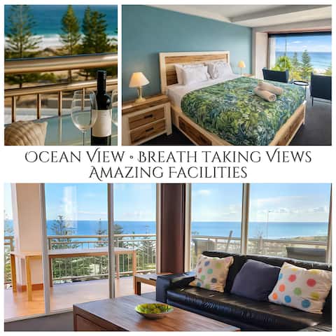 Ocean Views • Beachside Scarborough • 2 Pools