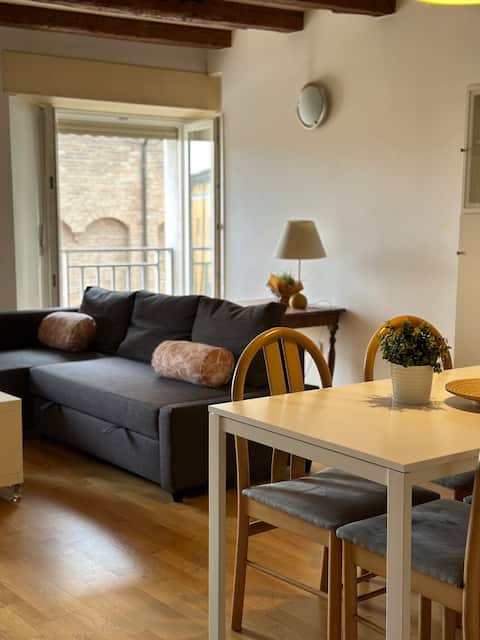 bright apartment in the historic center
