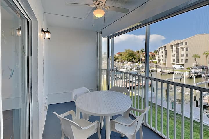 Royal Pelican 173 | Canal-front Balcony! - Fort Myers Beach, FL