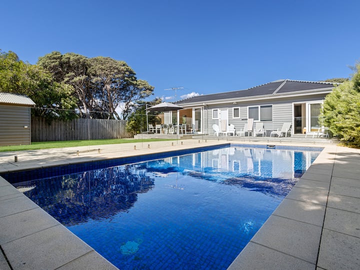 Bluetopia - Sparkling Solar Heated Pool! - Rye
