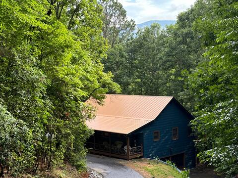 Creekside Cabin near Hiawassee & Lake Chatuge
