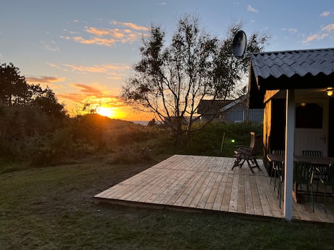 Læsø beachfront cottage in Vesterø