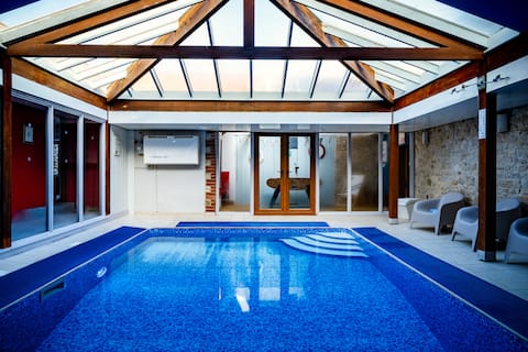 Your Own Private Indoor Pool. Rural Seaside