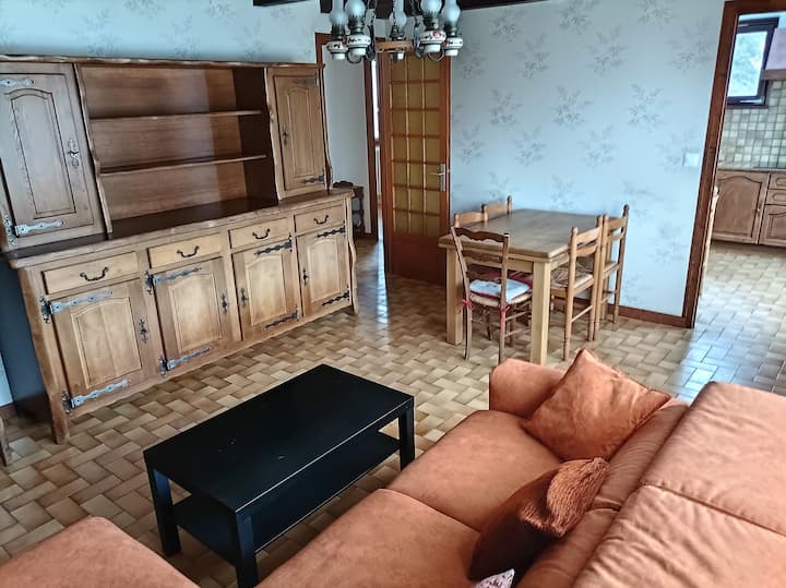 living room on the ground floor