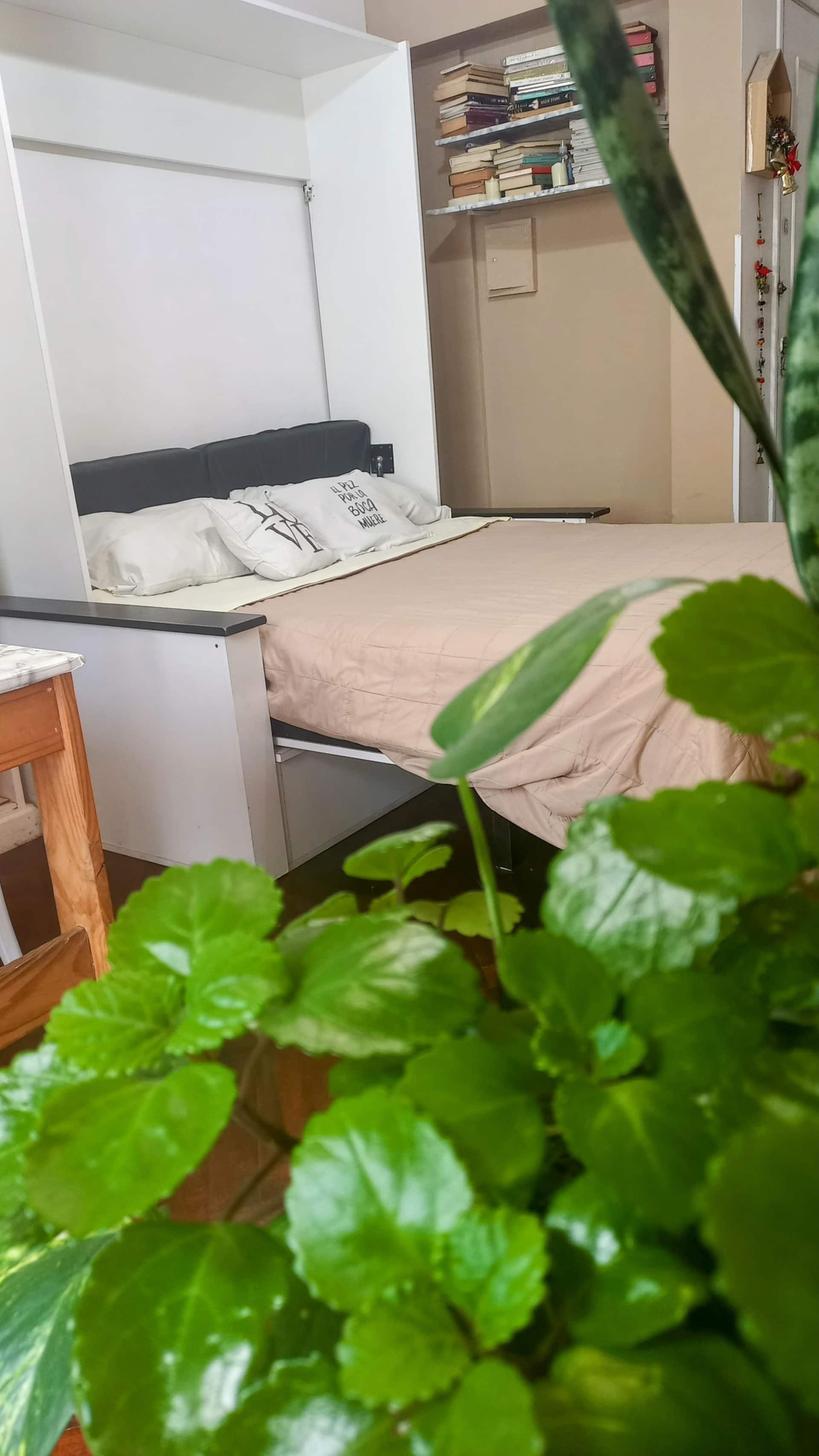Furnished studio apartment in San Nicolás