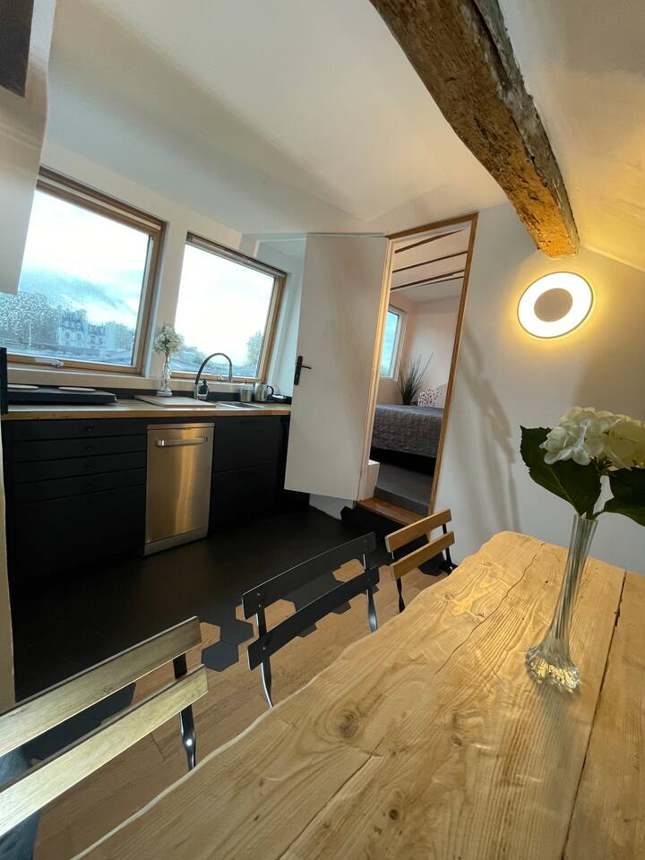 Bedroom Crazy Eiffel Tower View Paris Roof