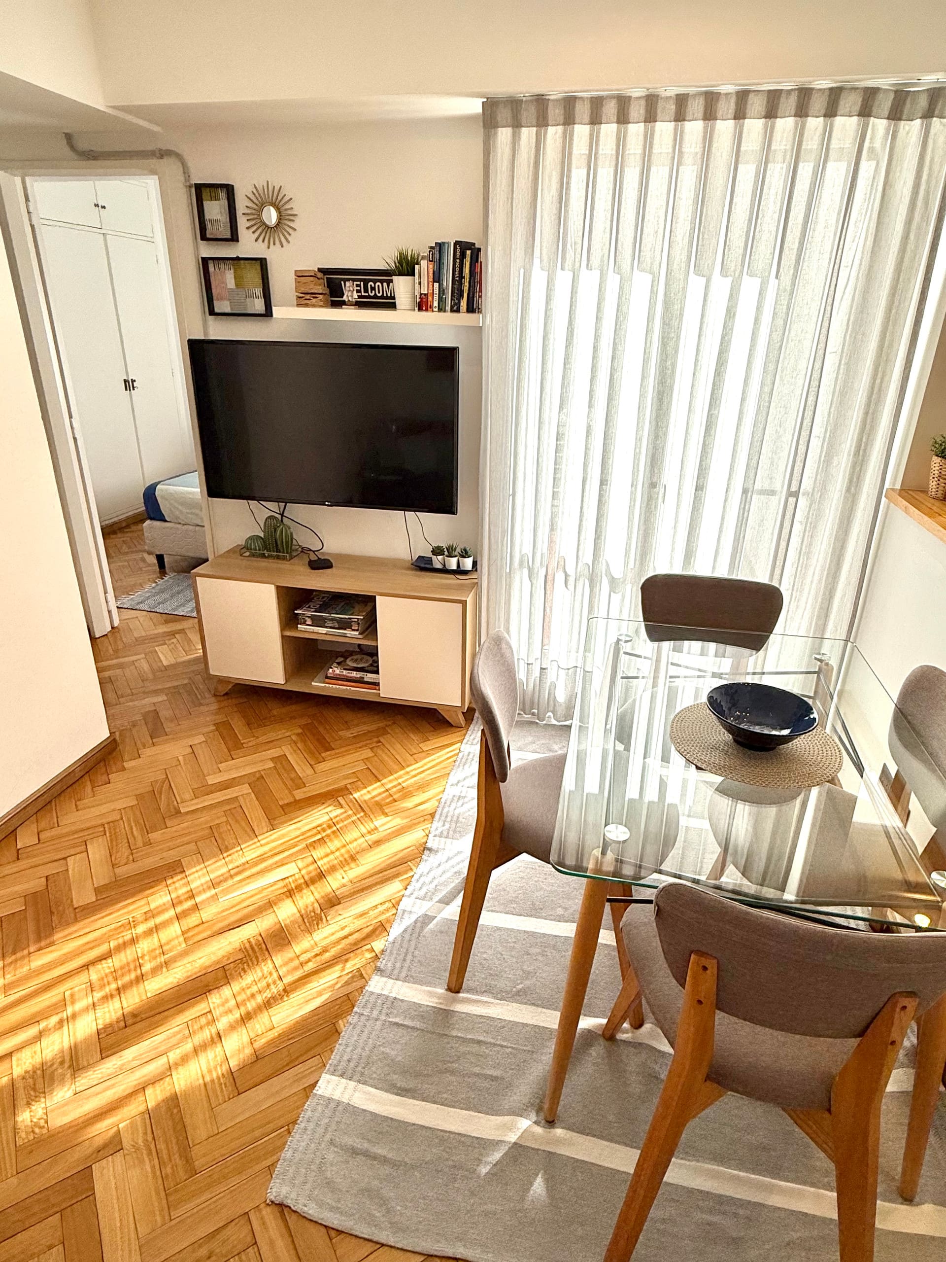 Apartamento de 1 quarto de 30 m² em Palermo