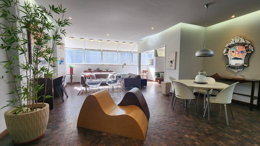 Cool Penthouse Leblon – Remote work – Fast Wi-FI