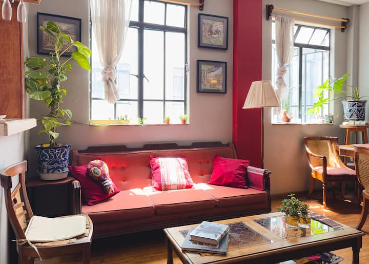 Cozy Full Apartment In The Heart Of Downtown - Cidade do México