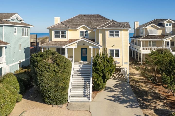 Sundancer 8 Bedroom Home W/ Private Heated Pool! - Manteo, NC