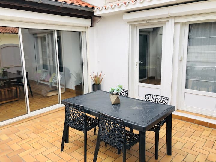T3bis, 200m Plage, Terrasse, Parking Privé, Wifi - Soorts-Hossegor