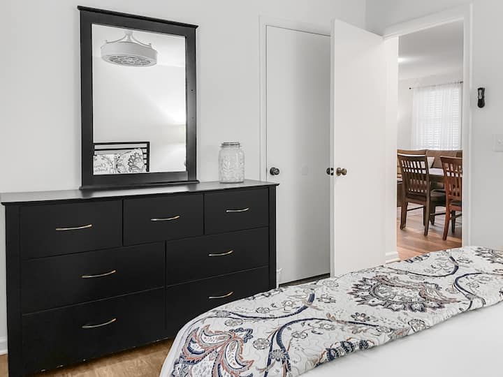 Bedroom off of main living room
