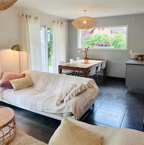 Successful Airbnb property: House with pool and lake 10 minutes' walk in Sevrier
