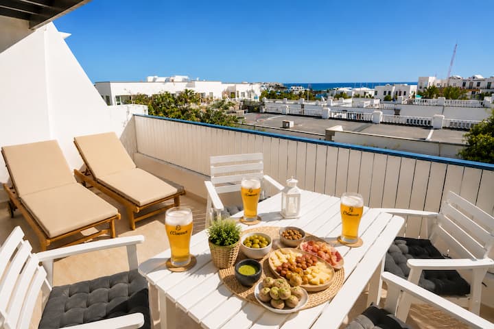 Appartement "Los Charcos", A Coté De La Plage. - Costa Teguise