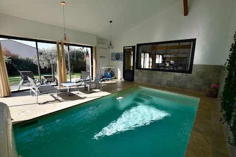 L'Oulivastre: Villa with indoor pool