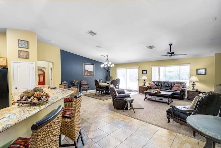 "Las Palmas" Luxe Pool Oasis With Bbq & Fire Pit - Goodyear, AZ