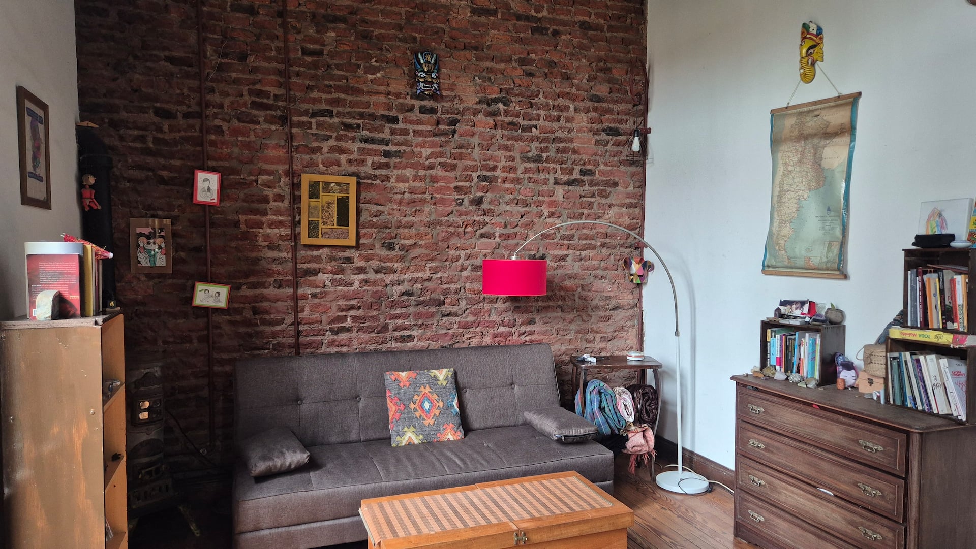 Separate, warm and bright room