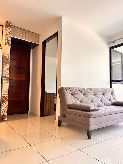 Top Airbnb: Cozy and safe beachfront apartment in Maceió AL in Maceió