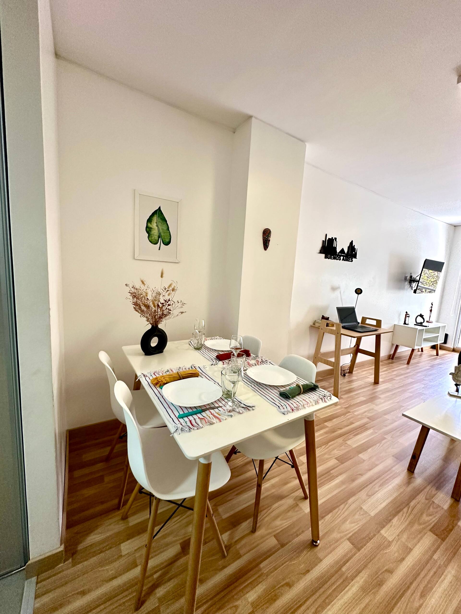 Equipped studio apartment near Av. Corrientes in Villa Crespo