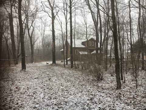 Cabin in the woods, 25 minutes from Ski resort!