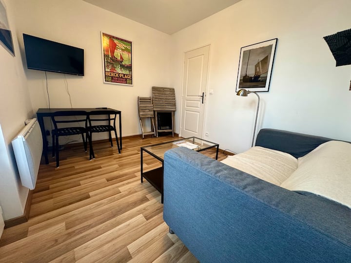 Appartement Design Au 2ème – Balcon Vue Mer - Berck