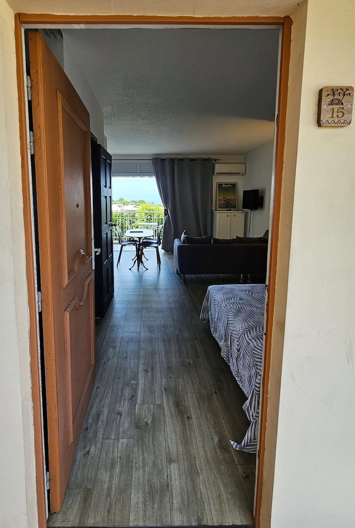 Vue Océan & Moorea • Studio Cosy à Tahiti - Polynésie française