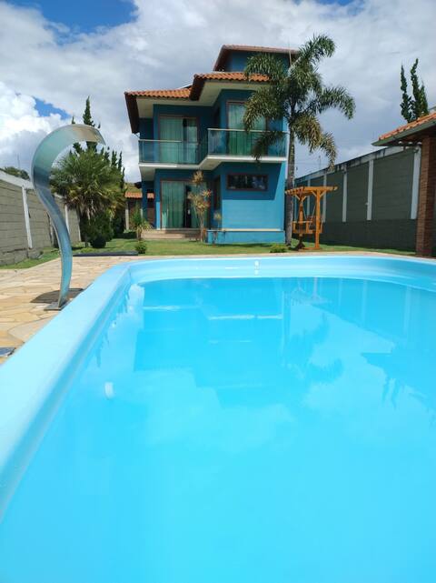 Casa Com Piscina/Campo Futebol/Bedding/Bathroom