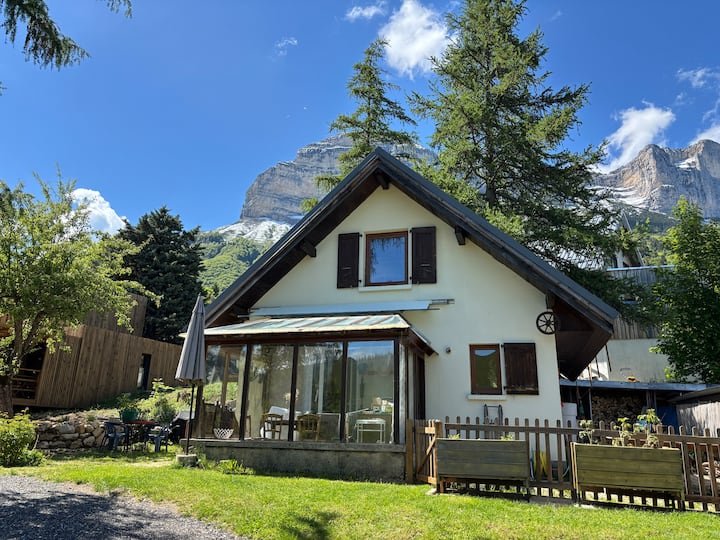 Lair Libre  Chalet Cosy Face Aux Montagnes - Isère