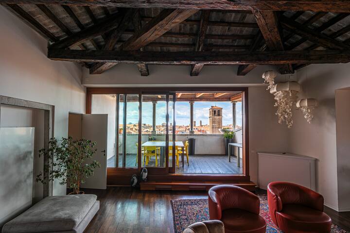 Palazzo Widmann | Luxury Penthouse – 360° Rooftop gallery image 4