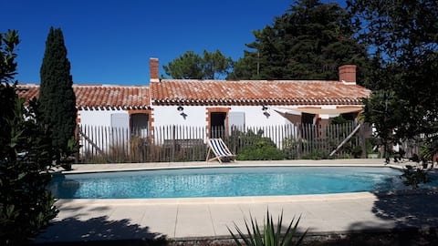 Charming House - Direct Beach Access through the Forest