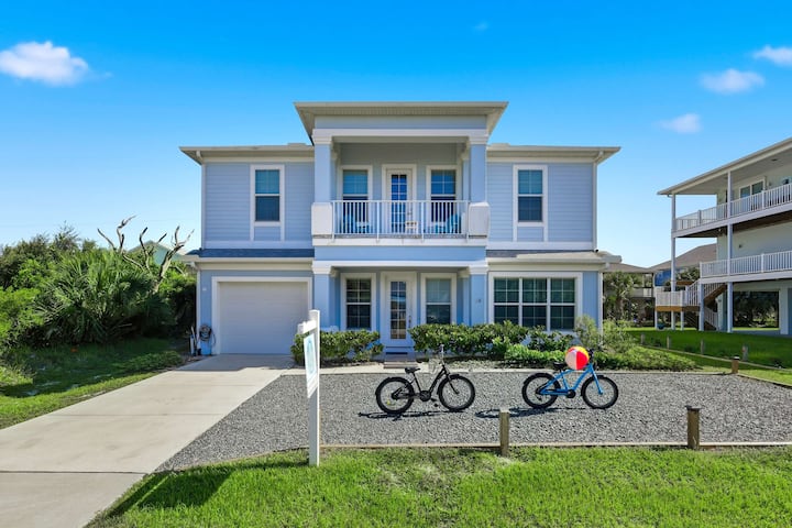 Spacious 5br Beach Home W/ Spa & Covered Patios - Palm Coast, FL