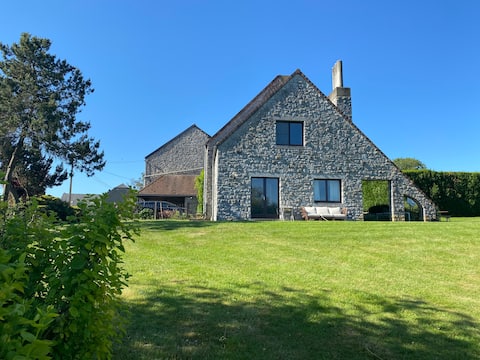 Maison Gaston in Soulme, view and tranquility