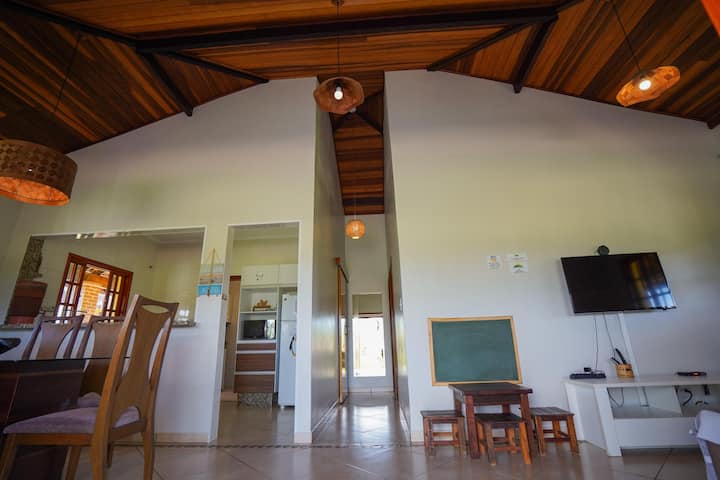 Casa No Alto Da Montanha Vista 360 Ar/c Pisc Clim - Socorro