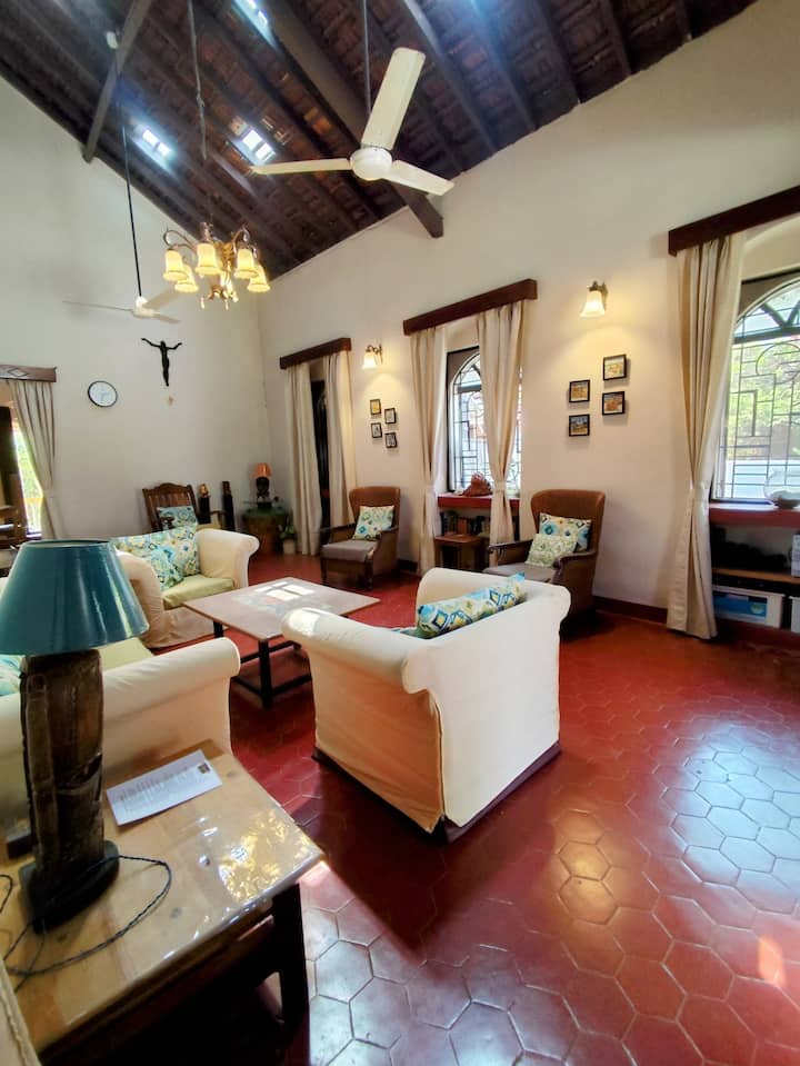 The Huge living room.