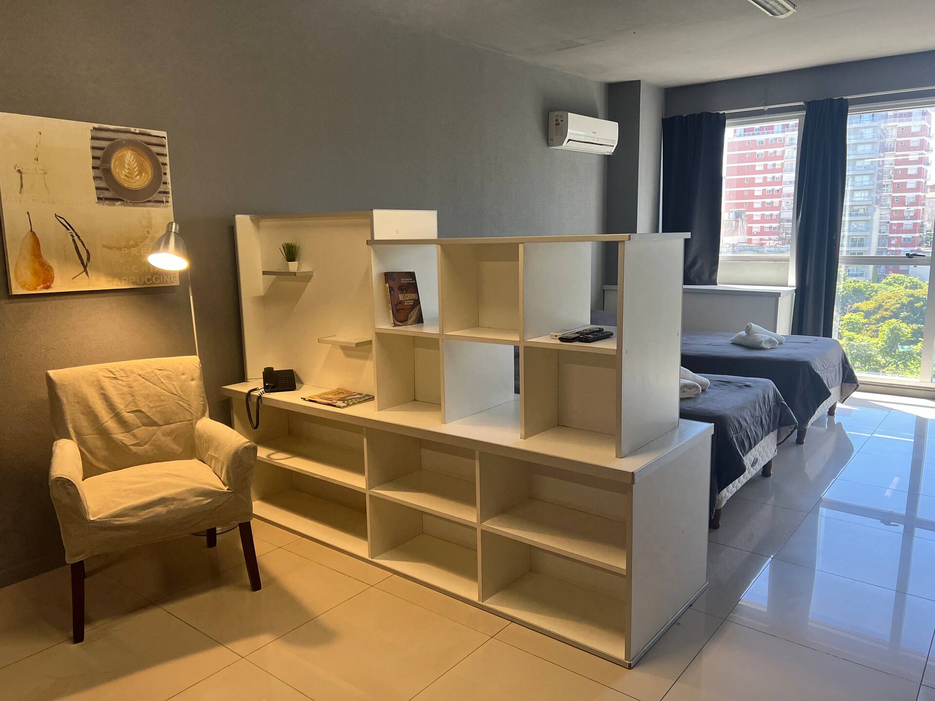 62 Beautiful apartment for 2 people with a view of Av. 9 de Julio